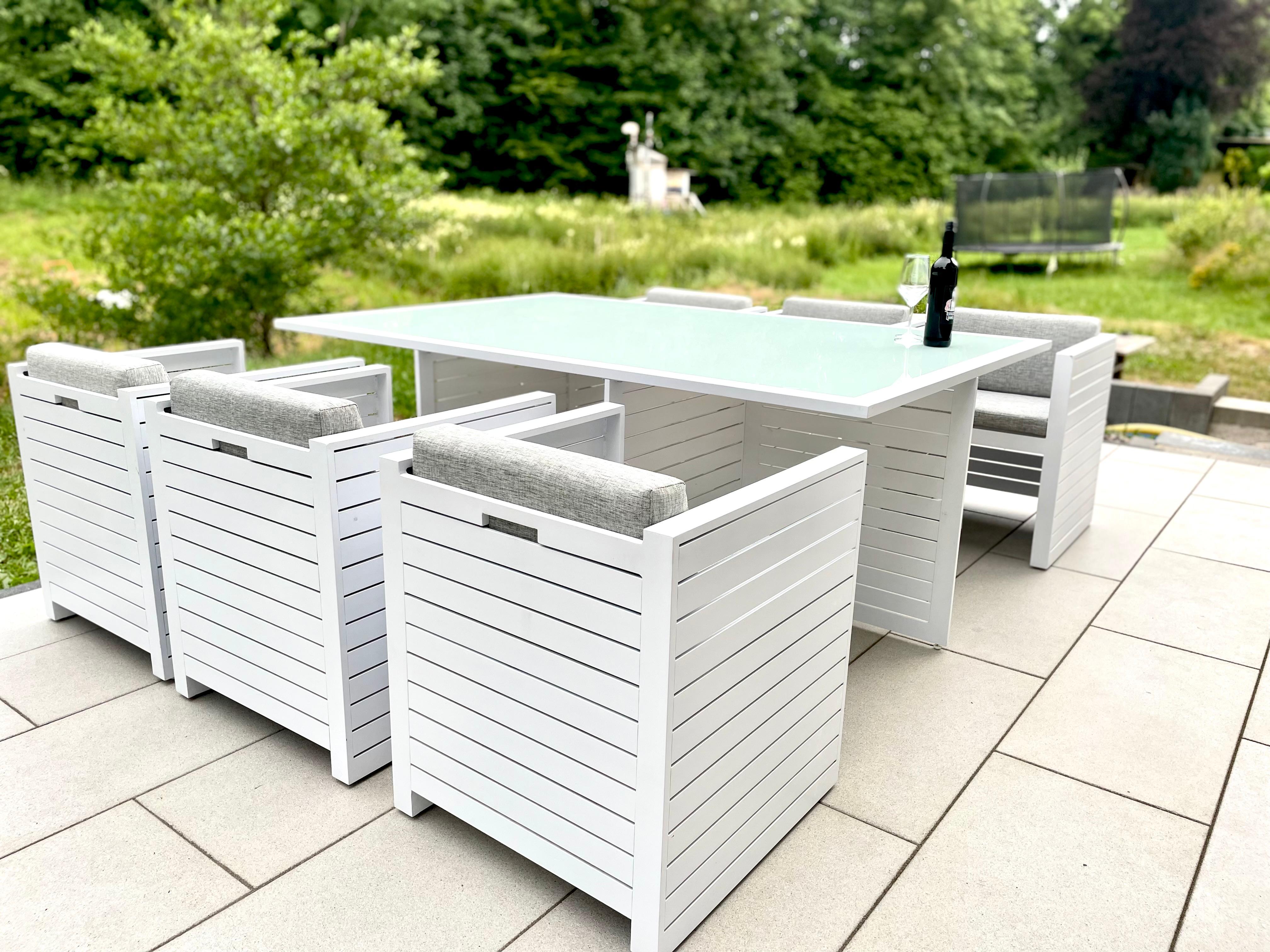 Ferienwohnung Sauerland gemütliche Terrasse